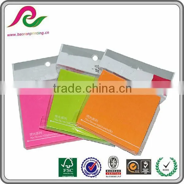 top selling quality self-adhesive memo sticky note