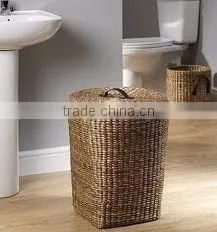 High quality best selling 2016 water hyacinth rectangle storage basket from Vietnam