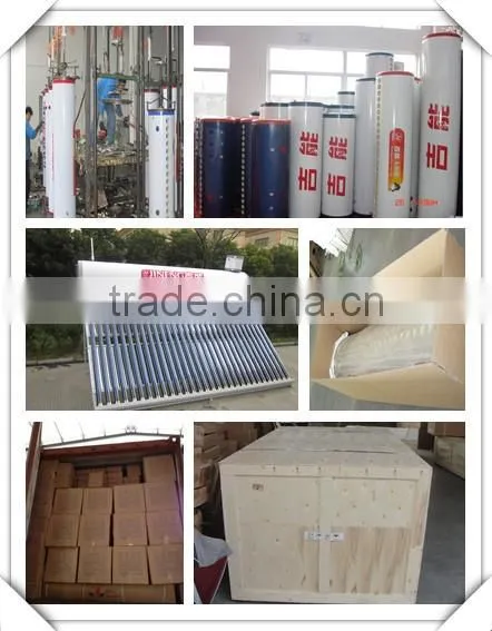 Solar Water Heater With Alminum Reflectors
