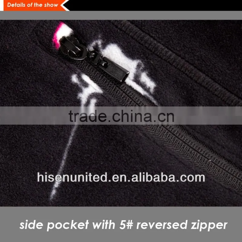 Ladies' Overall Printed Micro Fleece Pullover
