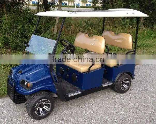 Cruise Car Brand 4P Electric American Shuttle Cart
