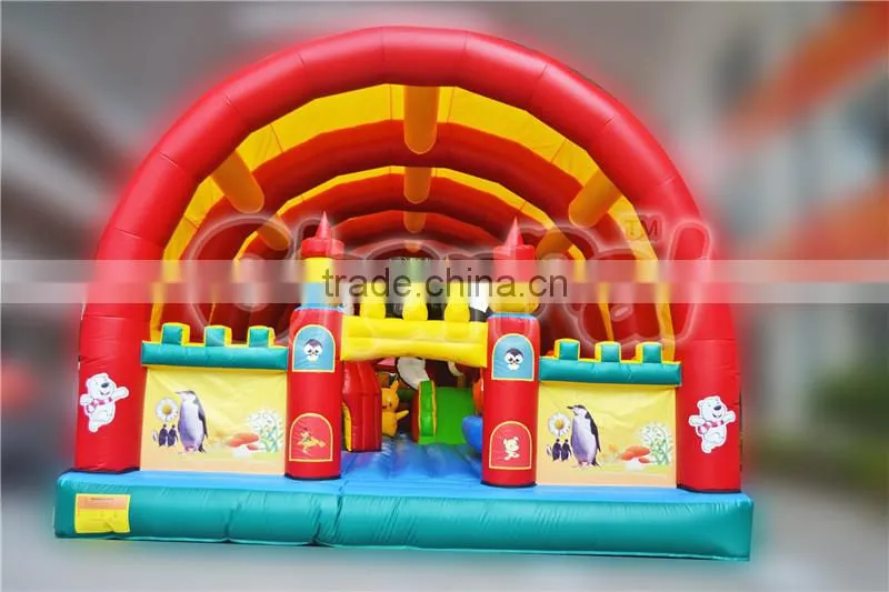 Hot sale kids inflatable trampoline inflatable playground rentals