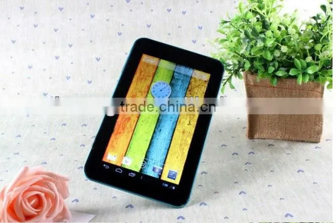 7 inch Android 4.2 cheap dual core tablet PC, Allwinner A20 512MB,4GB, Black/white/blue/red