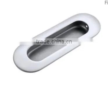 long oval embeded pull handle decorative knobscabinet hanldes from Guangzhou Hardware