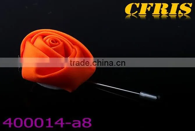 2016 New arriving silk flower bud lapel pins
