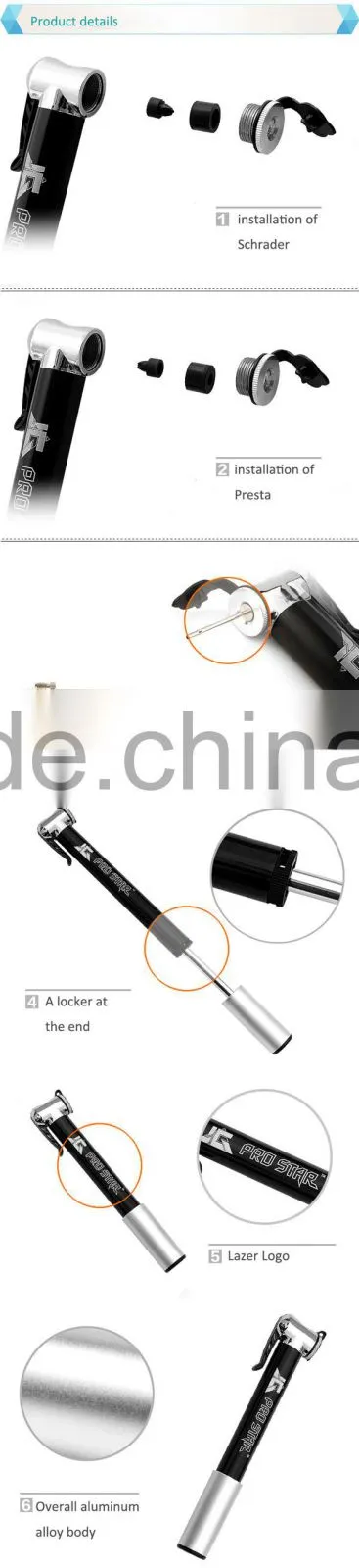 mini tire inflator bicycle hand pumps