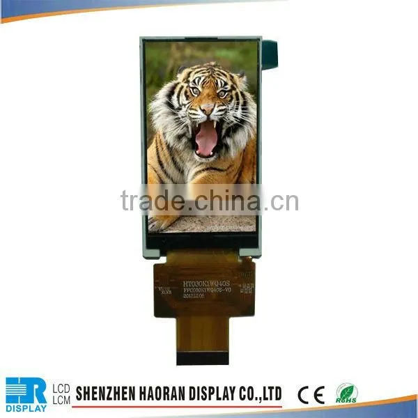 High brightness lcd screen 3.0 inch ILI9327 240x400 lcd module tft lcd display
