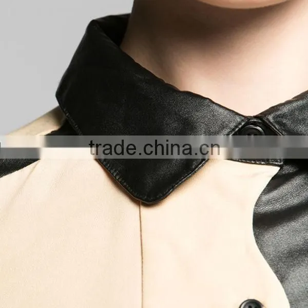 casual blouse for fat woman long sleeve button placket shirt