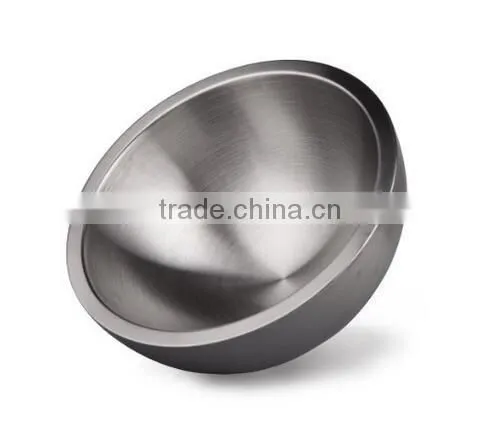 Stainless Steel Double wall Salad Bowls Serving Bowl