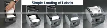 POS Printer Star TSP828 Dedicated Direct Thermal Label Printer with Automatic Label Peeler