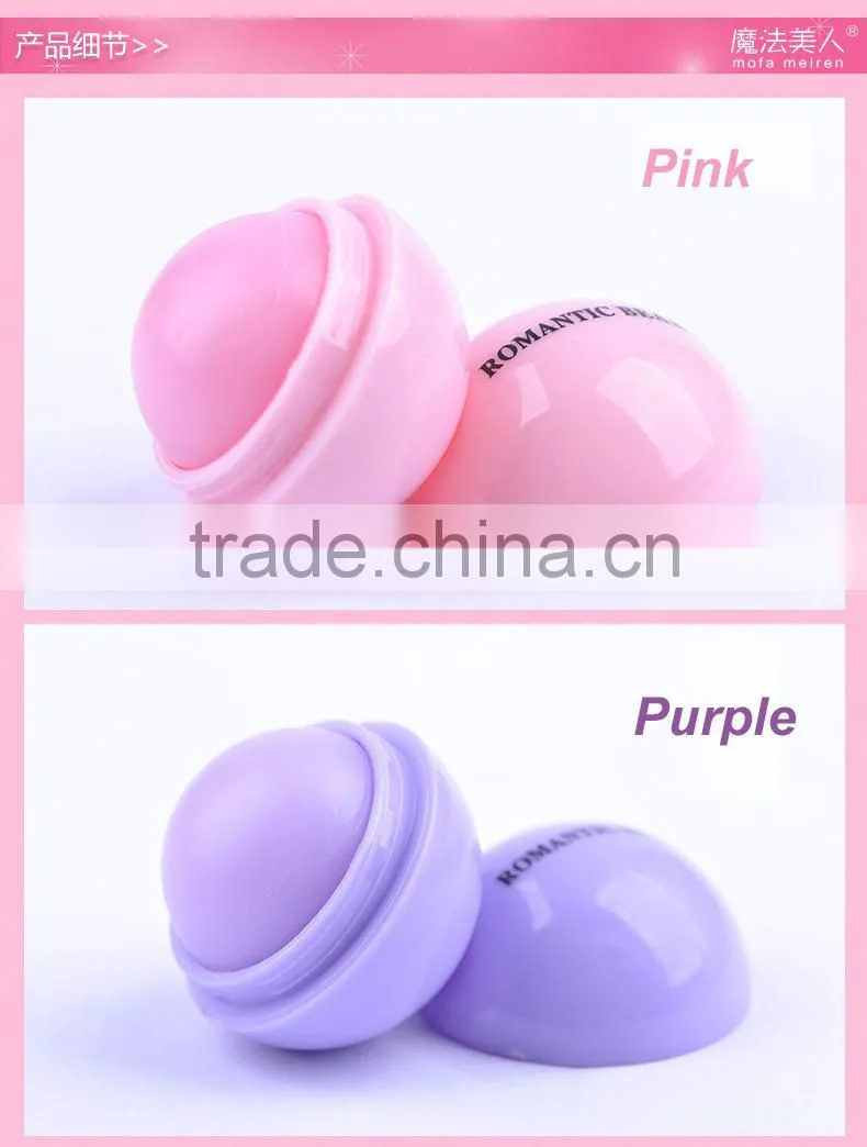 China Roamtic Bear natural lip balm cheapest ball shape lipstick