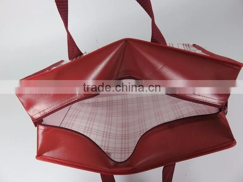 Promo Polypropylene Laminated Non Woven Bag With Zipper