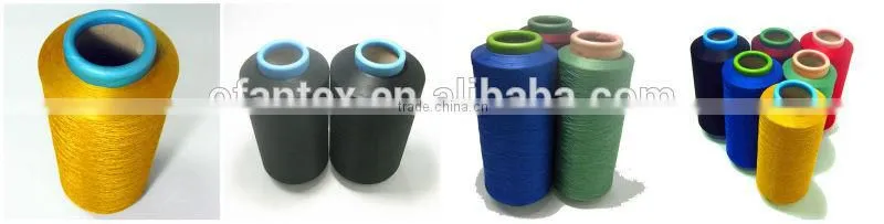 dark black yarn, piece dyed yarn, solution dyed yarn
