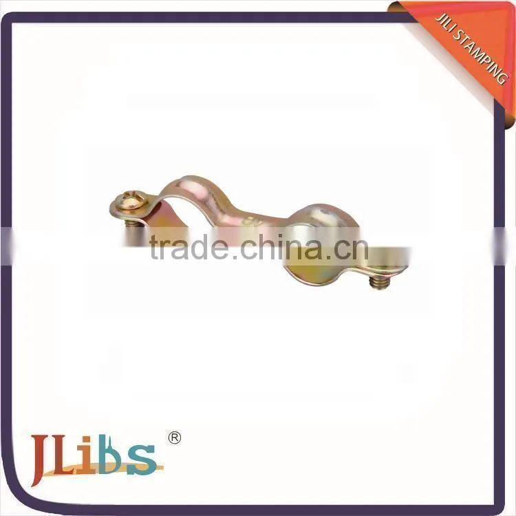 China Manufacturer Pipe Clamp Black Coating With Screw