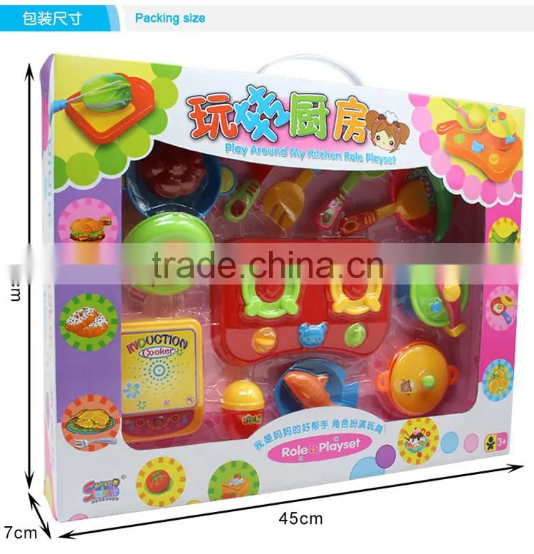 environmental customized mini kids kitchen set toy