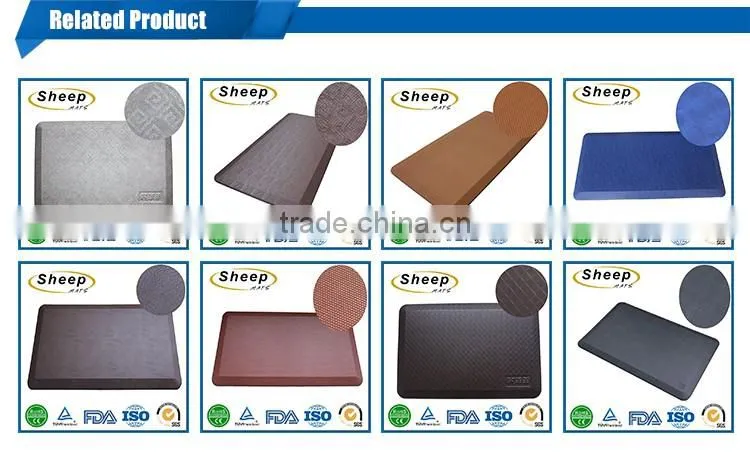 Hot sale soft customized anti-fatigue waterproof salon-used mat