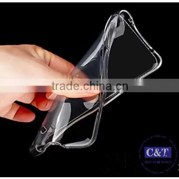 C&T Hot Newest Transparent Clear Back TPU Rubber Gel Case For Lenovo K80