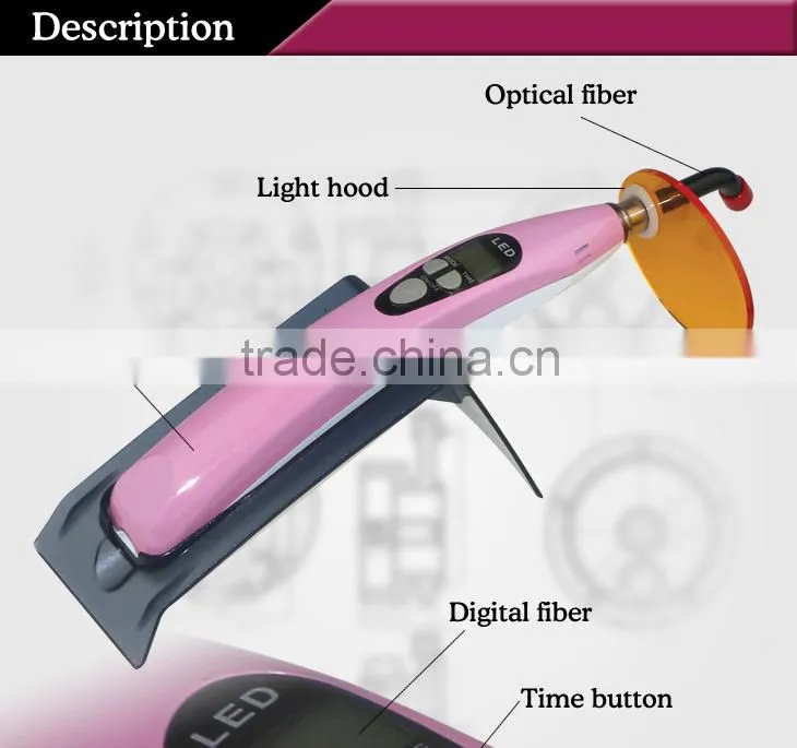 5w big power led 3 working model foshan curing light