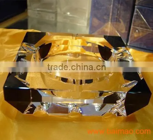 wholesale antique crystal ashtray for promotional gift