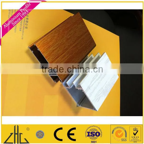 WOW!!!extrusion profile for enameled aluminium/color coating aluminum profiles/powder coated wood grains anodize electrophoresis