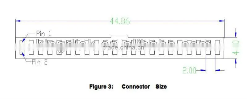 44pin horizontal IDE flash module