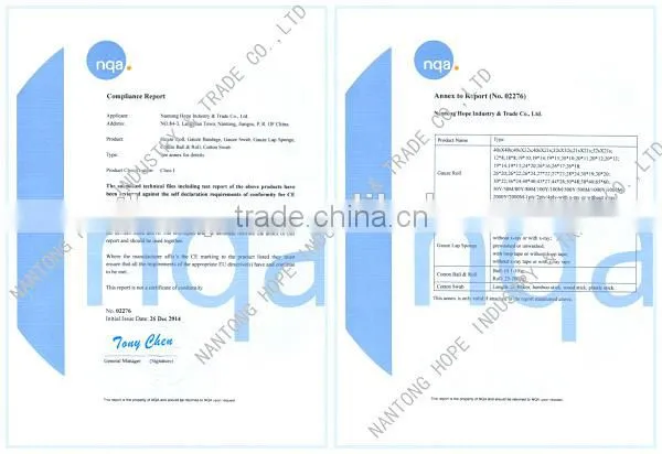 Zinc Oxide Tape made in nantong