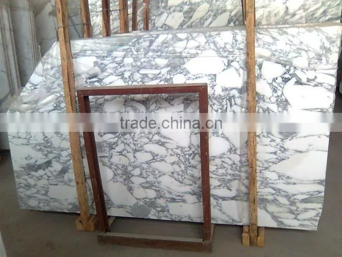 marble stair tile in big white flower