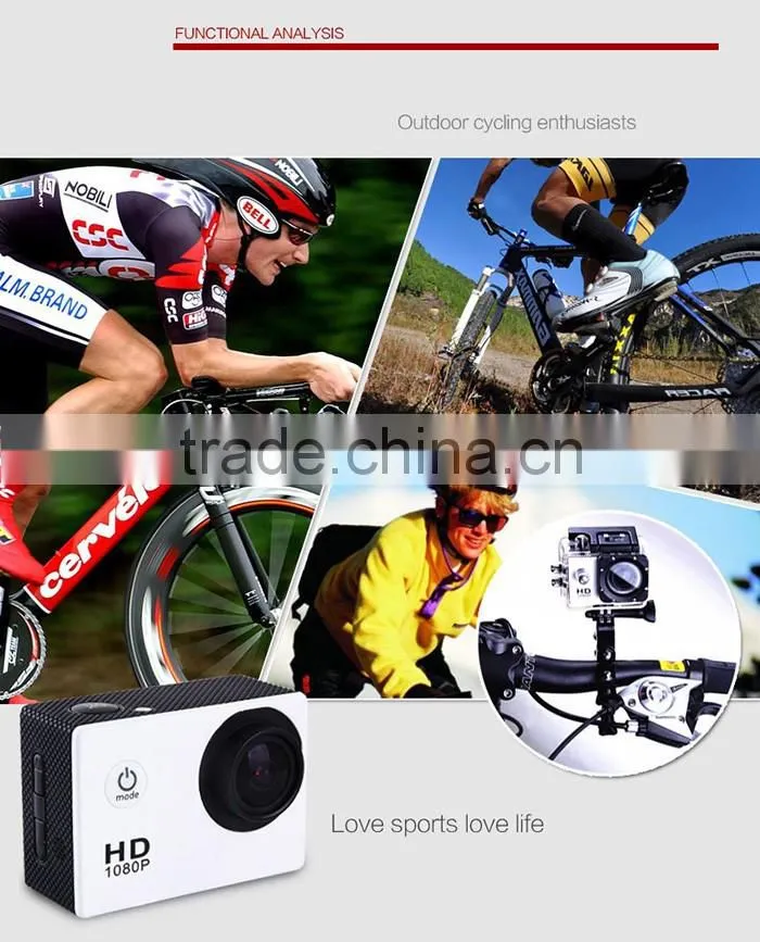 Wholesales 2.0inch wifi full hd 1080p action camera sj7000 sport camera