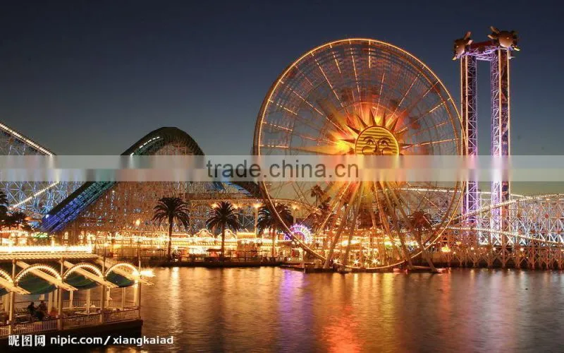 China manufacturer full color changing led point light usd to carrousel