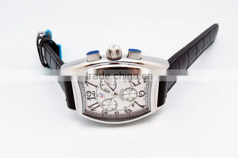 Luxury multifunctional stainless steel watch for men wrist watch