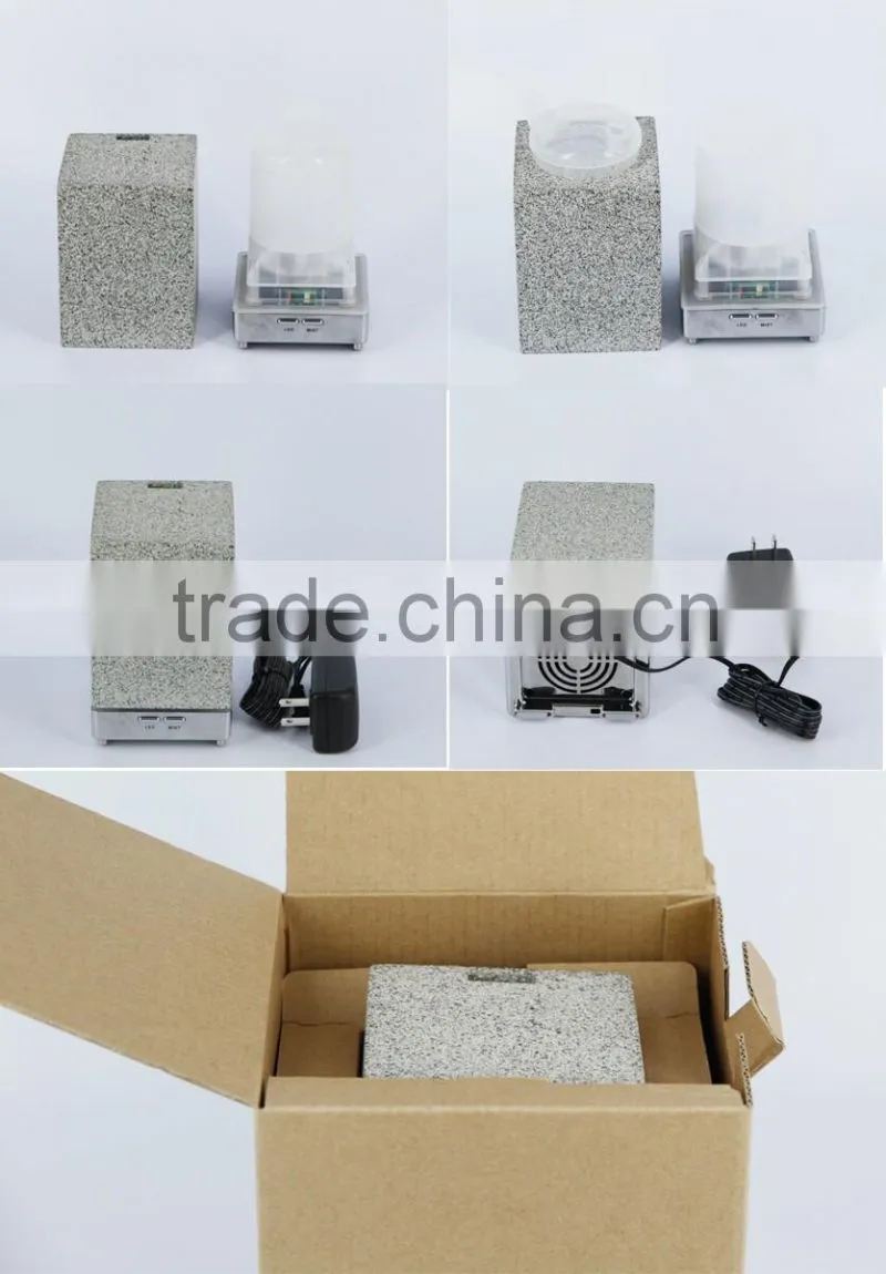 2015 new arriving factory price home appliances STONE ultrasonic aromatherapy diffuser