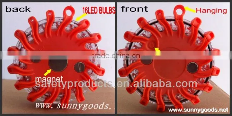 led road safety hazard warning lamp