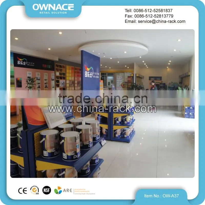 Heavy Duty Store Paint Storage Display Rack