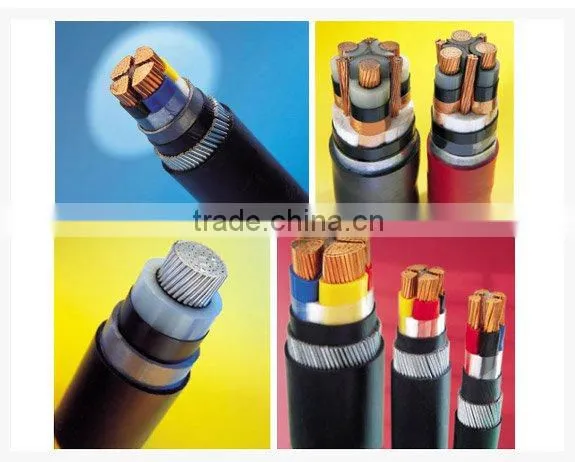 6-35kv CU AL XLPE insulated steel wire armoured cable