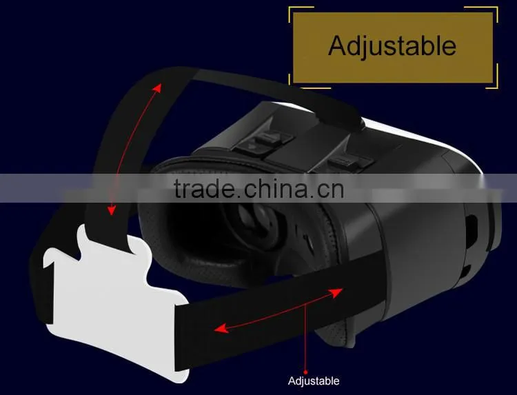 2016 Best selling moblie phone remote control mini vr headset dropship