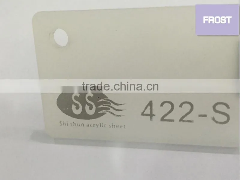Perspex single sided Frosted Acrylic Sheet clear 3mm,5mm