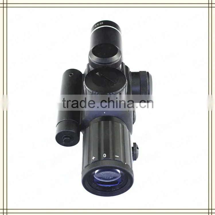 Cheap high quality universal riflescope with illumination built-in and Mil-Dot reticle for hunting shotgun