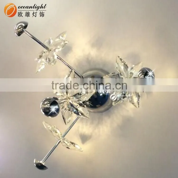 Modern Crystal Flower Light Crystal Chandelier Hanging Pendant Light Modern Chandelier OM66130-4+8+4