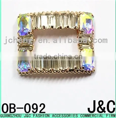 crystal AB acrylic lady fashion shoes ornaments