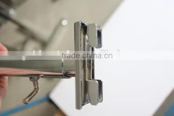 Slotted Upright Wall Mounted Adjustable Bar/Bracket