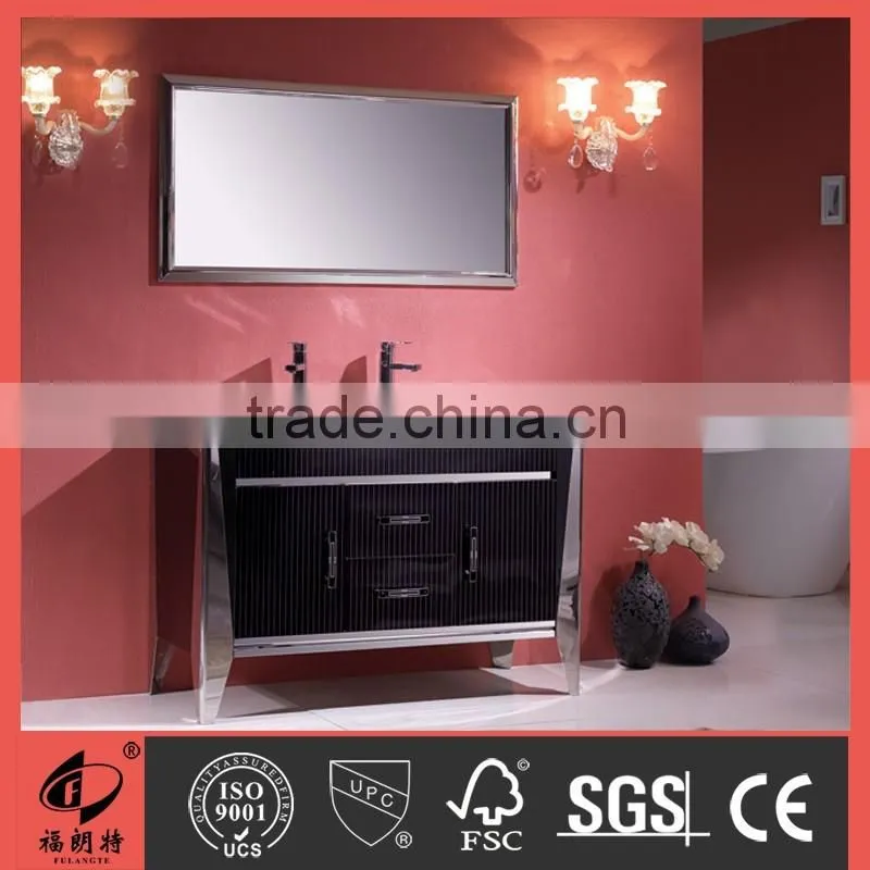2016 New Luxury stainless steel bathroom cabinet T-6607
