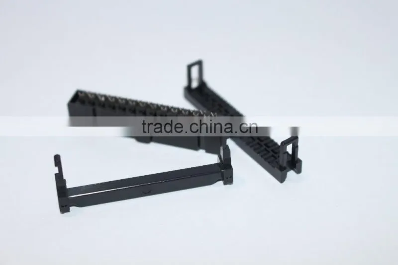 IDC socket 2.54mm flat cable black 26pin