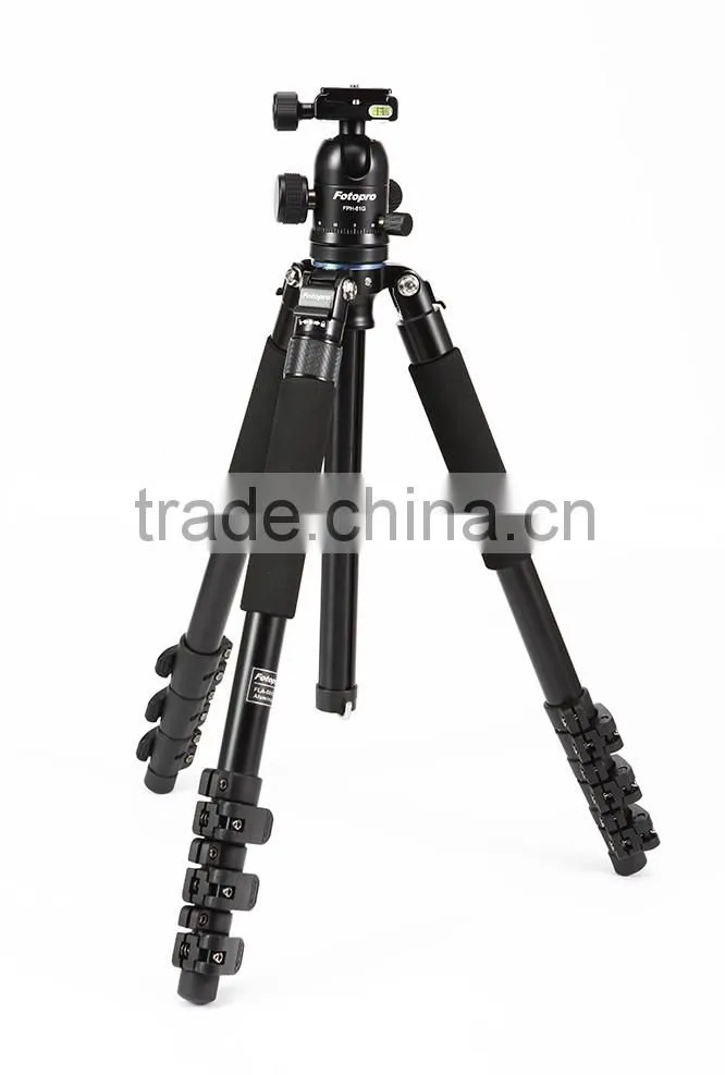 Fotopro professional carbon fiber tripod with monopod &ball head FLA-584N+