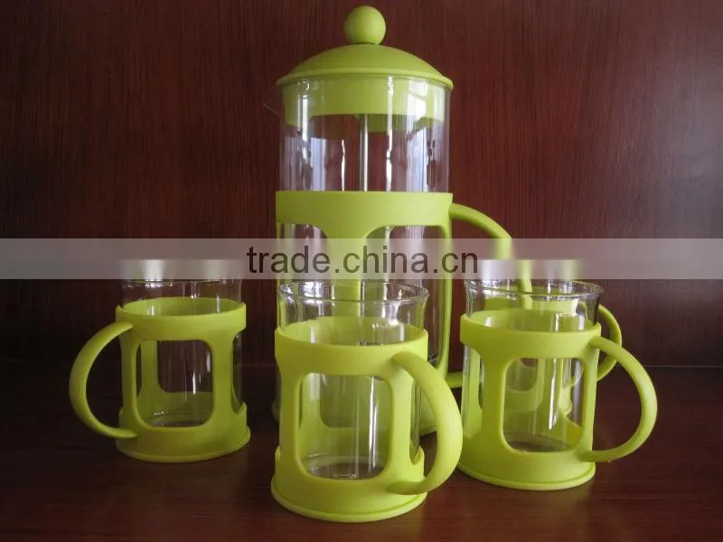 new design tea coffee maker set with different color