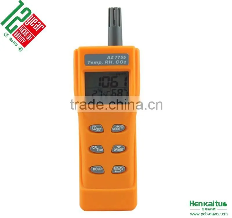 Portable Indoor Air Quality Monitor CO2 Gas Detector