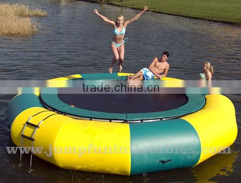 15ft water trampoline cheap Inflatable Trampoline made by Jumpfun Inflatables (China)