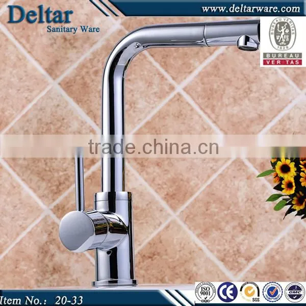 zinc/stainless steel faucet kitchen, bathroom sink faucets, Sedal cartridge for top project/hotel faucet