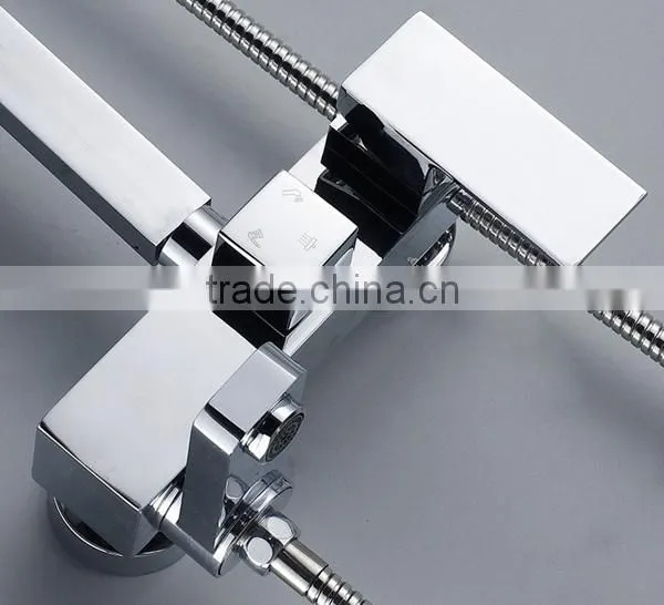 Classical nickle Tub Shower faucet , high quality Tub Shower Mixer Faucet