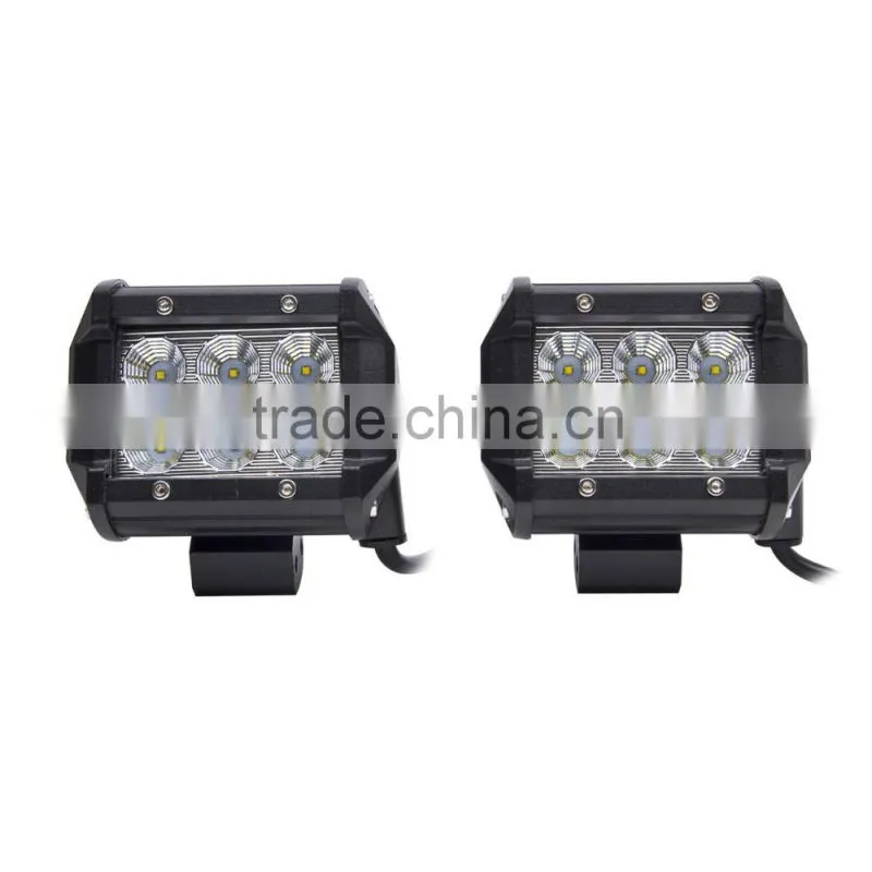 Penton Auto Spare Parts Waterproof IP 67 Flood Beam 18W LED Light Bar Fit for Offroad SUV ATV 4WD Heavy Duty Truck