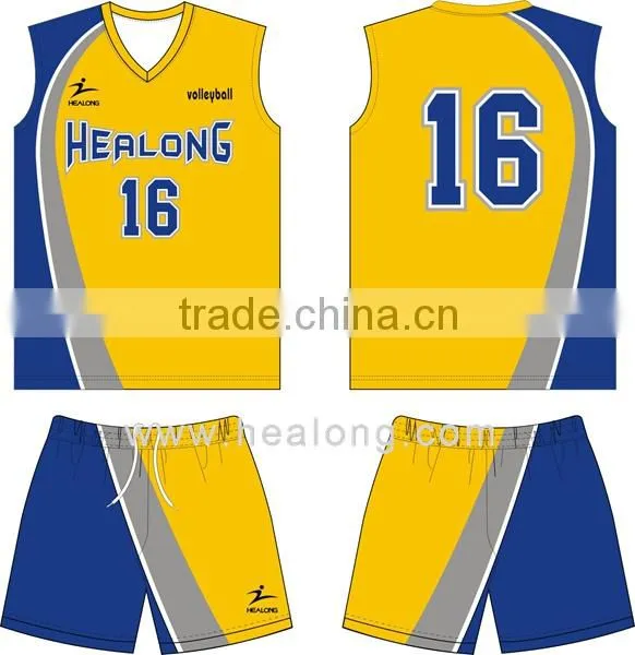 new stype sublimated volleyball apparel design
